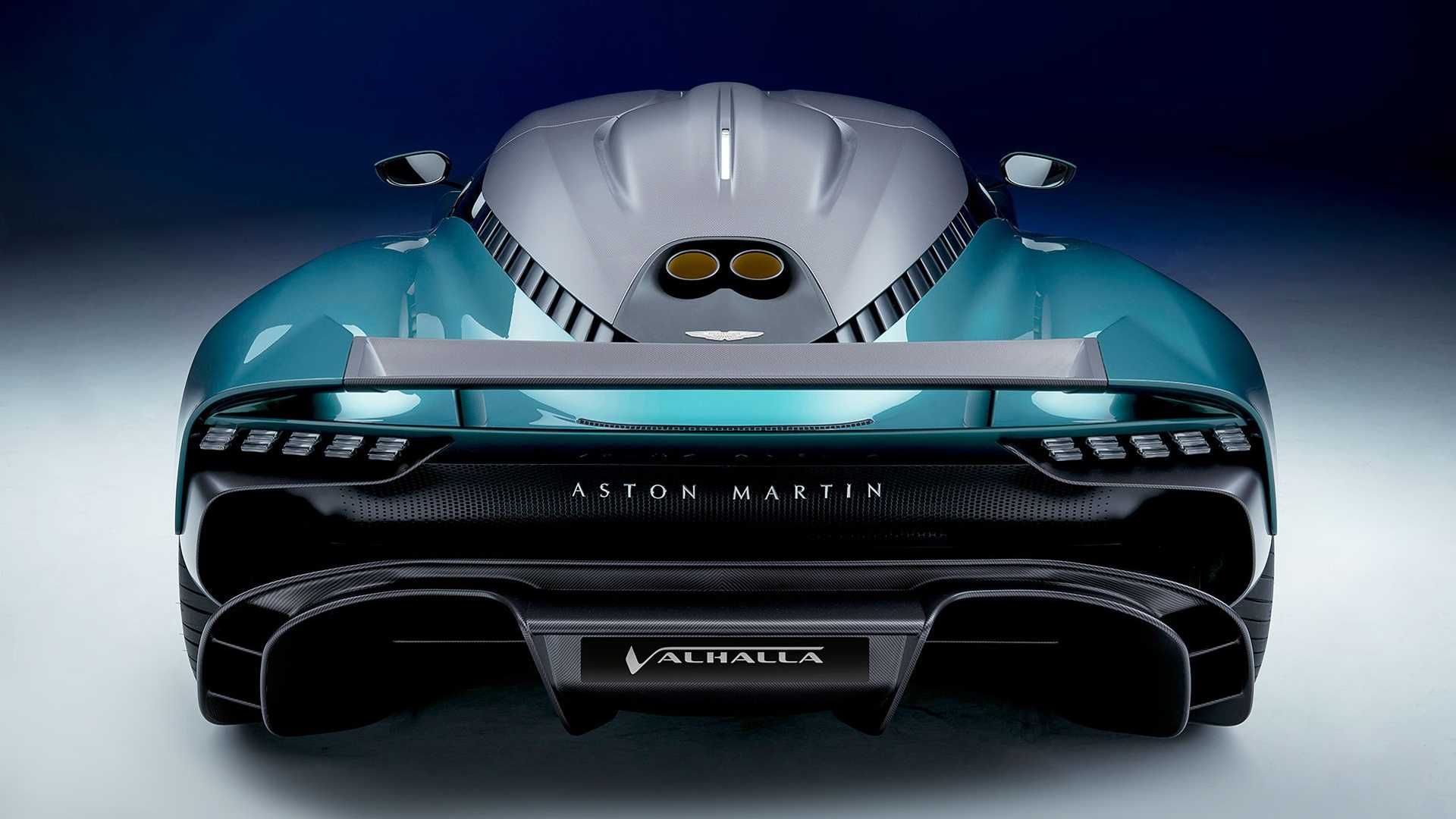 نمای عقب Aston Martin Valhalla استون مارتین والهالا 
