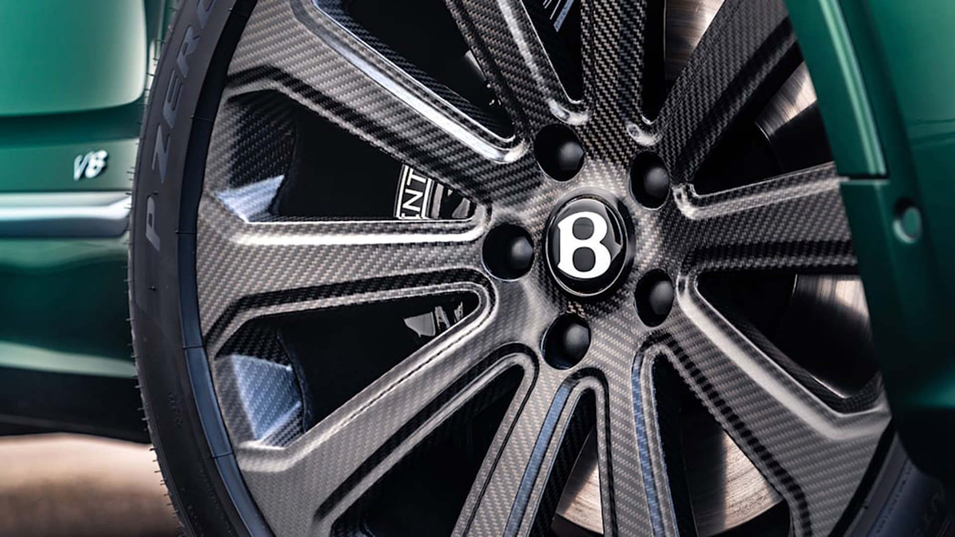رینگ فیبر کربنی / Carbon fiber wheel بنتلی بنتایگا / Bentley Bentayga