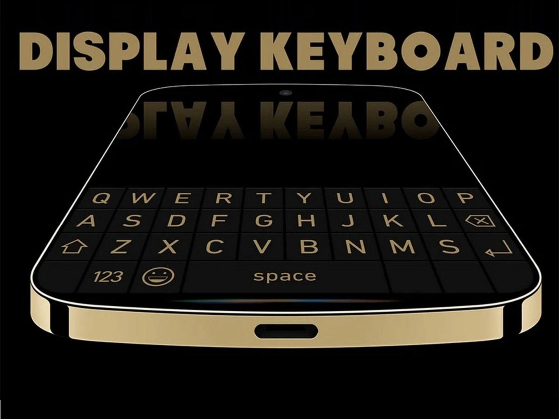 رندر مفهومی گوشی آینده بلک‌بری