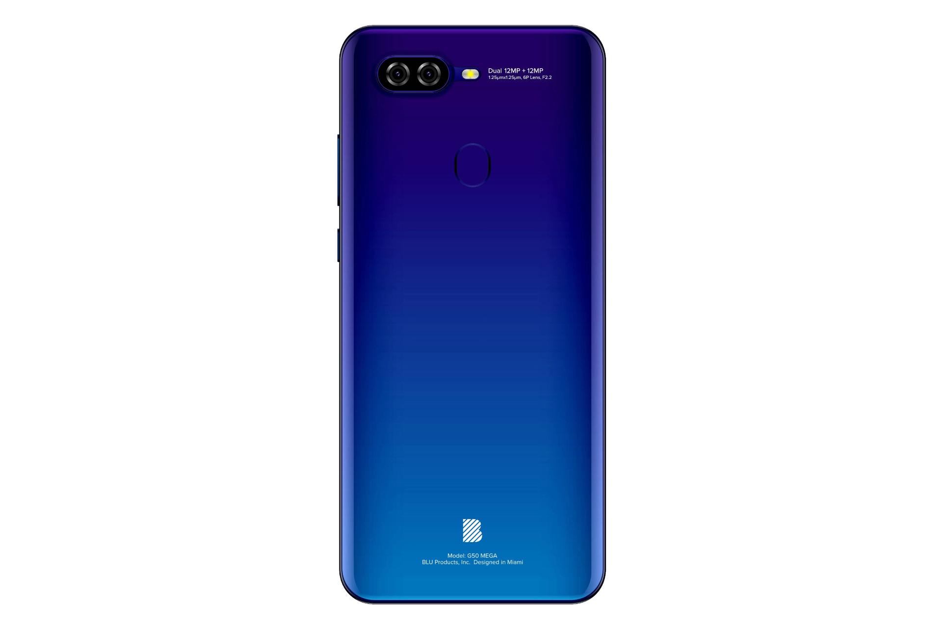پنل پشت گوشی موبایل بلو جی 50 مگا BLU G50 Mega آبی