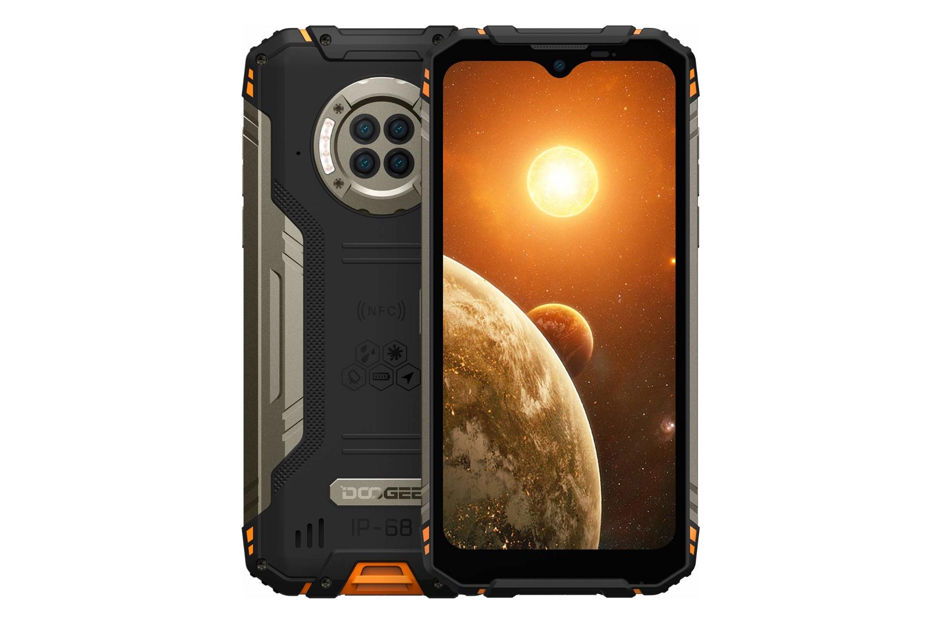 گوشی موبایل اس 96 پرو دوجی Doogee S96 Pro نارنجی
