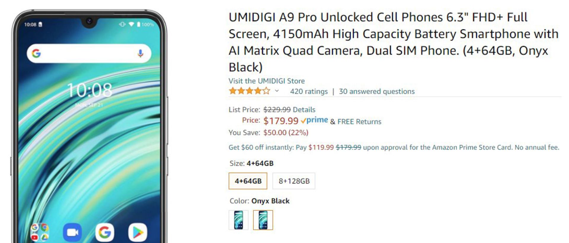 موبایل UMIDIGI