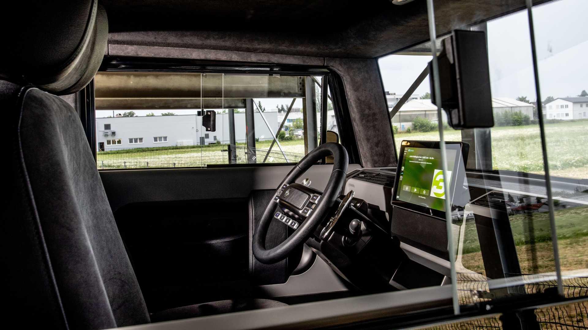 کابین پلتفرم خودروی الکتریکی ایکس باس / Xbus electric vehicle