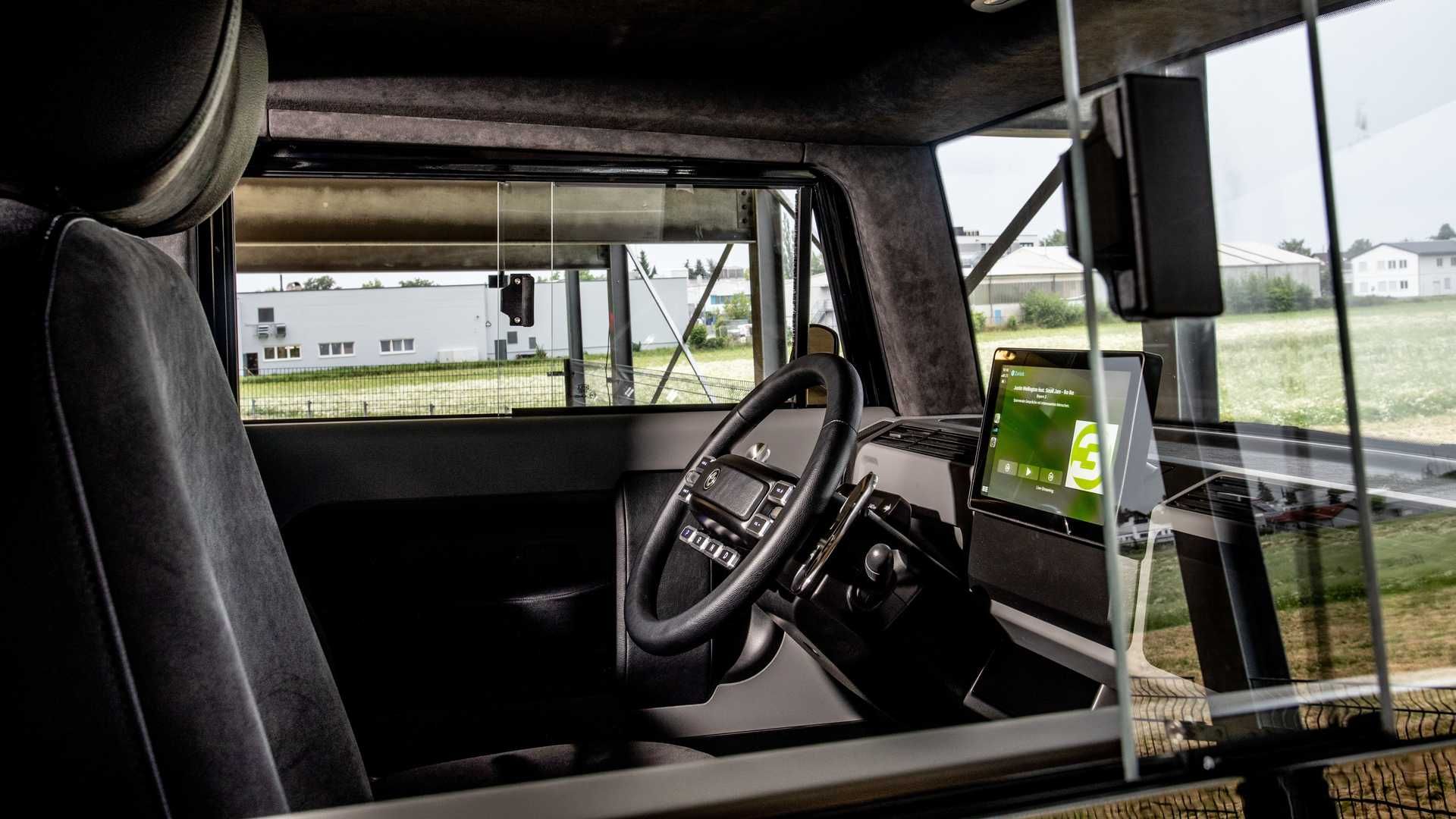 کابین پلتفرم خودروی الکتریکی ایکس باس / Xbus electric vehicle