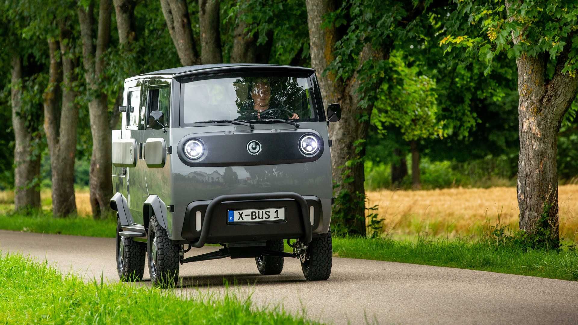 نسخه وانت پلتفرم خودروی الکتریکی ایکس باس / Xbus electric vehicle