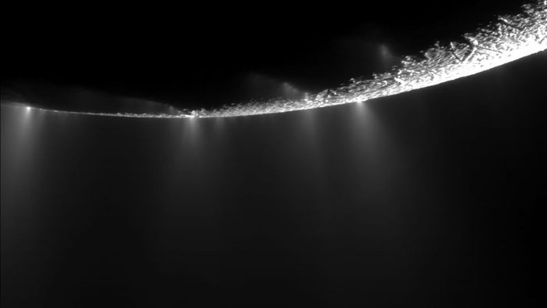 Saturn's moon Enceladus