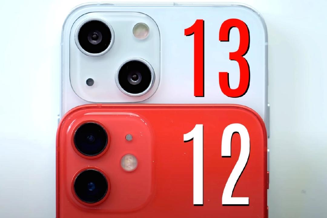 چینش دوربین آیفون ۱۳ و آیفون ۱۲