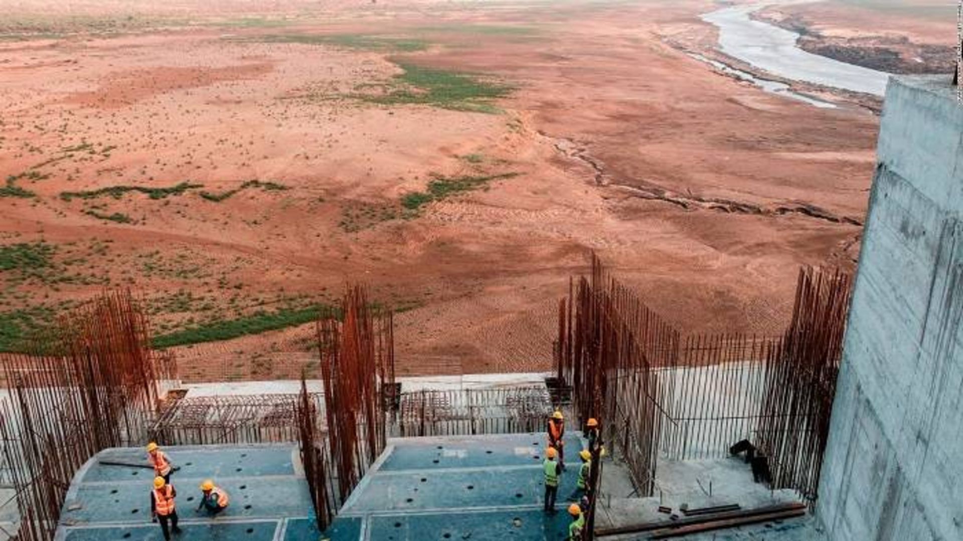 سد GERD در اتیوپی در حال ساخت است