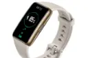 نمای جانبی Huawei Band 6 Pro / اسمارت واچ هواوی بند 6 پرو طلایی