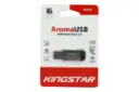 پکیج Kingstar Aroma KS201 16GB / فلش مموری کینگ استار مدل Aroma KS201 ظرفیت 16 گیگابایت نقره ای