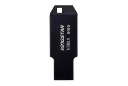 Kingstar Aroma KS201 64GB / فلش مموری کینگ استار مدل Aroma KS201 ظرفیت 64 گیگابایت مشکی