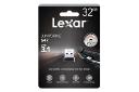 جعبه Lexar JumpDrive S47 32GB / فلش مموری لکسار مدل JumpDrive S47 ظرفیت 32 گیگابایت