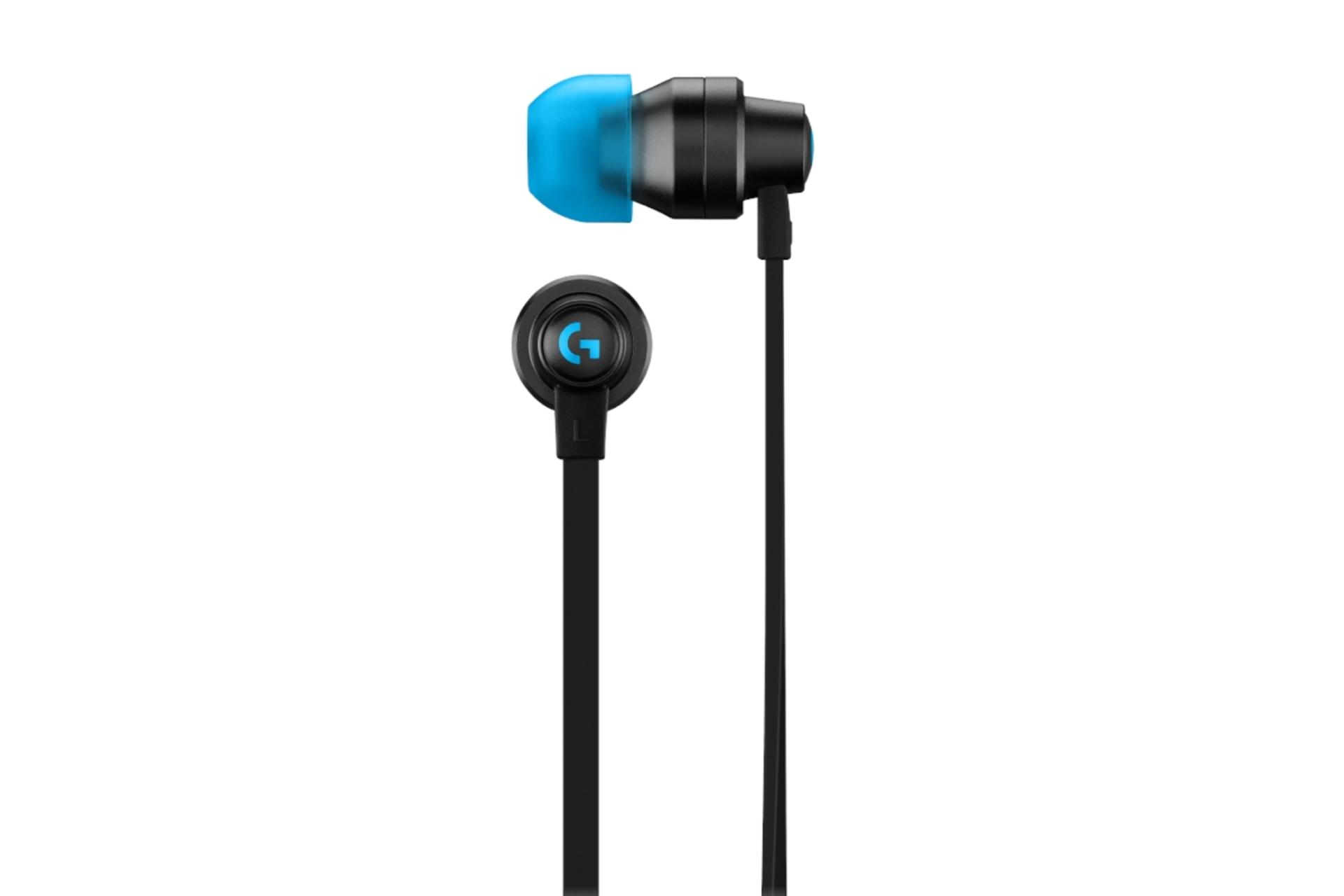 نمای جانبی هدفون گیمینگ لاجیتک Logitech G333 مشکی