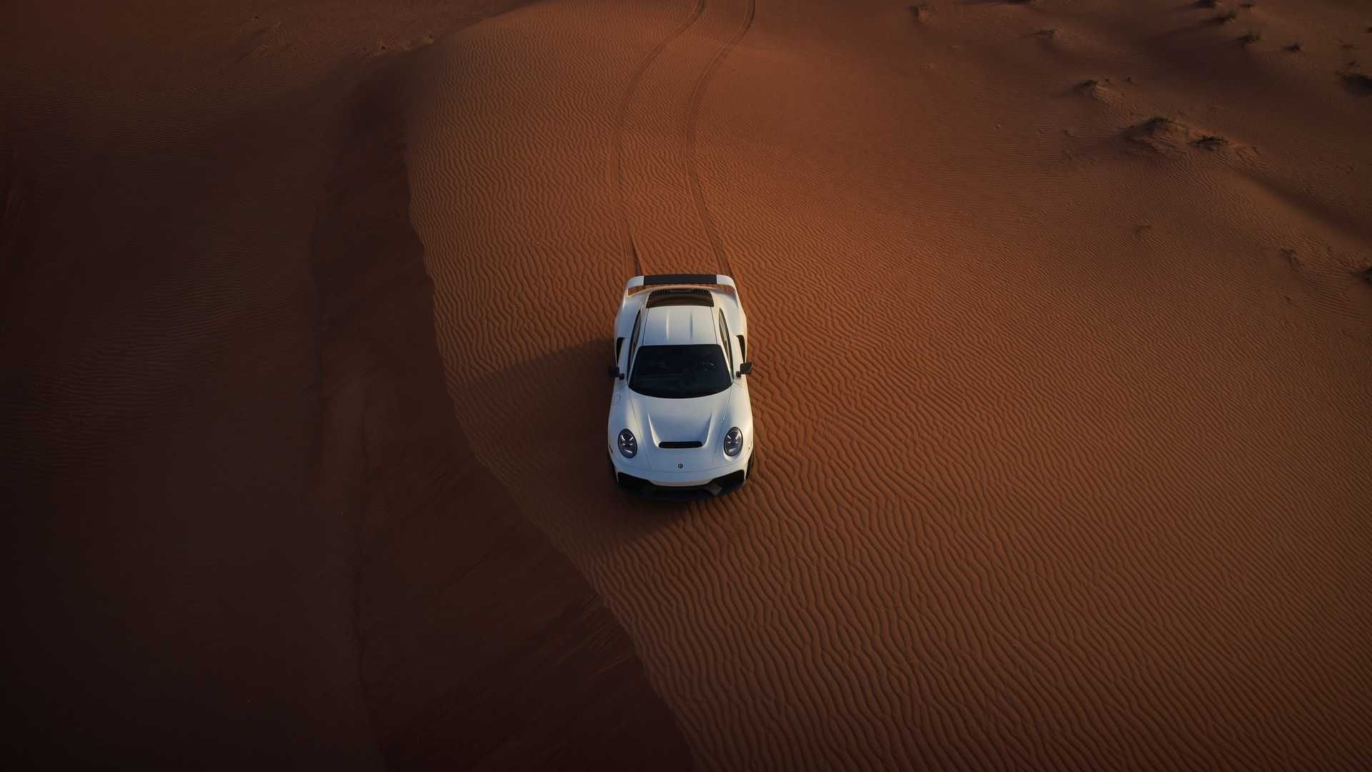 نمای بالا جلو پورشه مارک فیلیپ گمبالا مرسین / Marc Philipp Gemballa Marsien Porsche