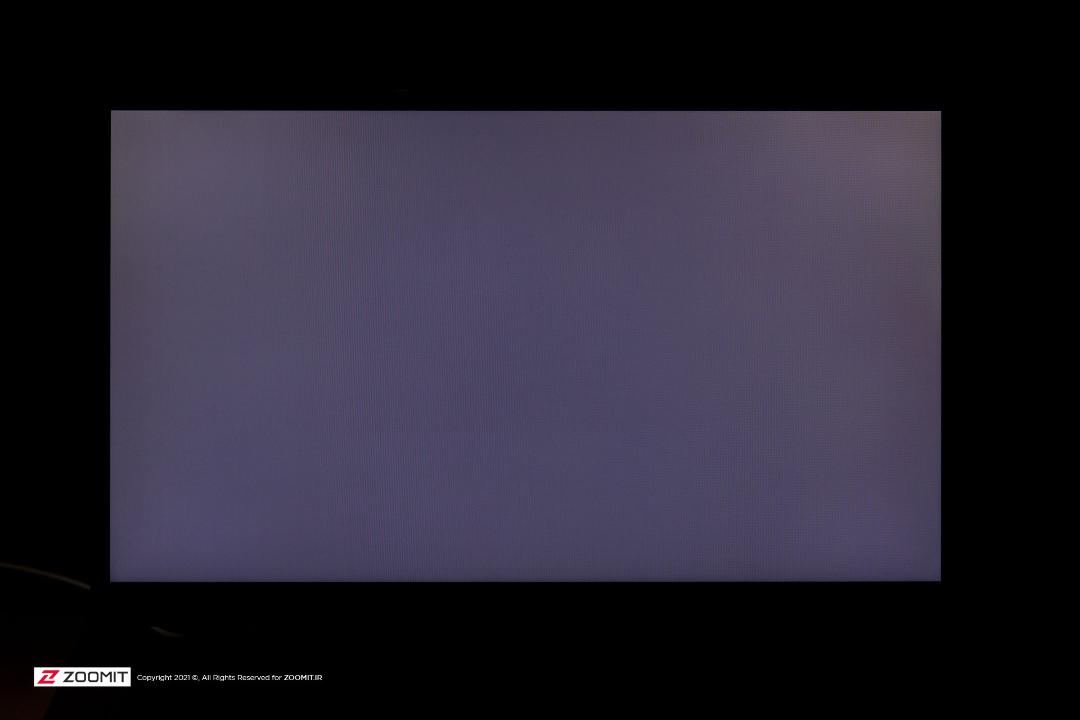 وضعیت نشت و توزیع نور روی صفحه نمایش کامپیوتر بدون کیس ام اس آی Pro 22X 10M