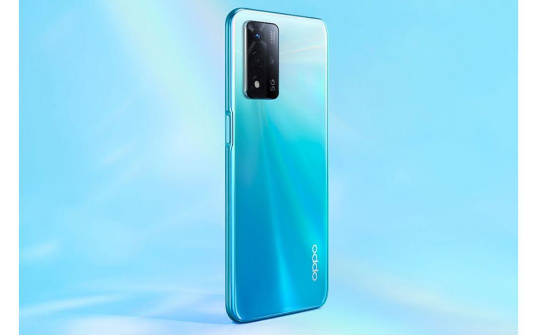 اوپو A93s 5G در رنگ آبی