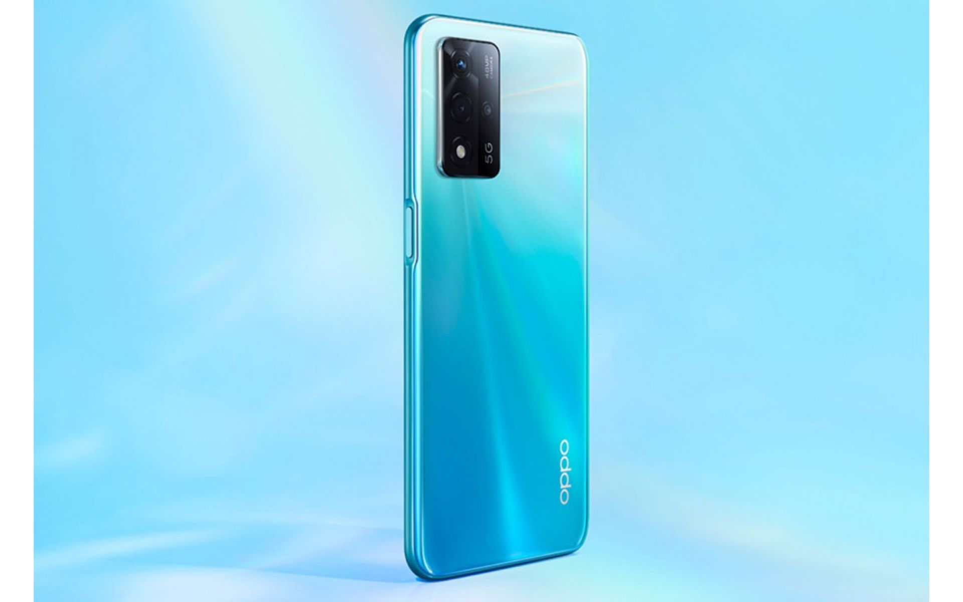 اوپو A93s 5G در رنگ آبی