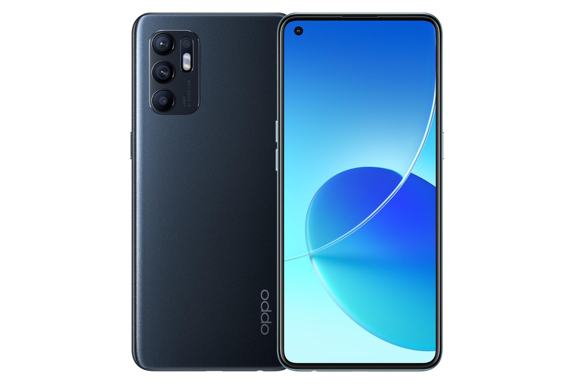 گوشی موبایل رنو 6 اوپو / Oppo Reno6 4G مشکی
