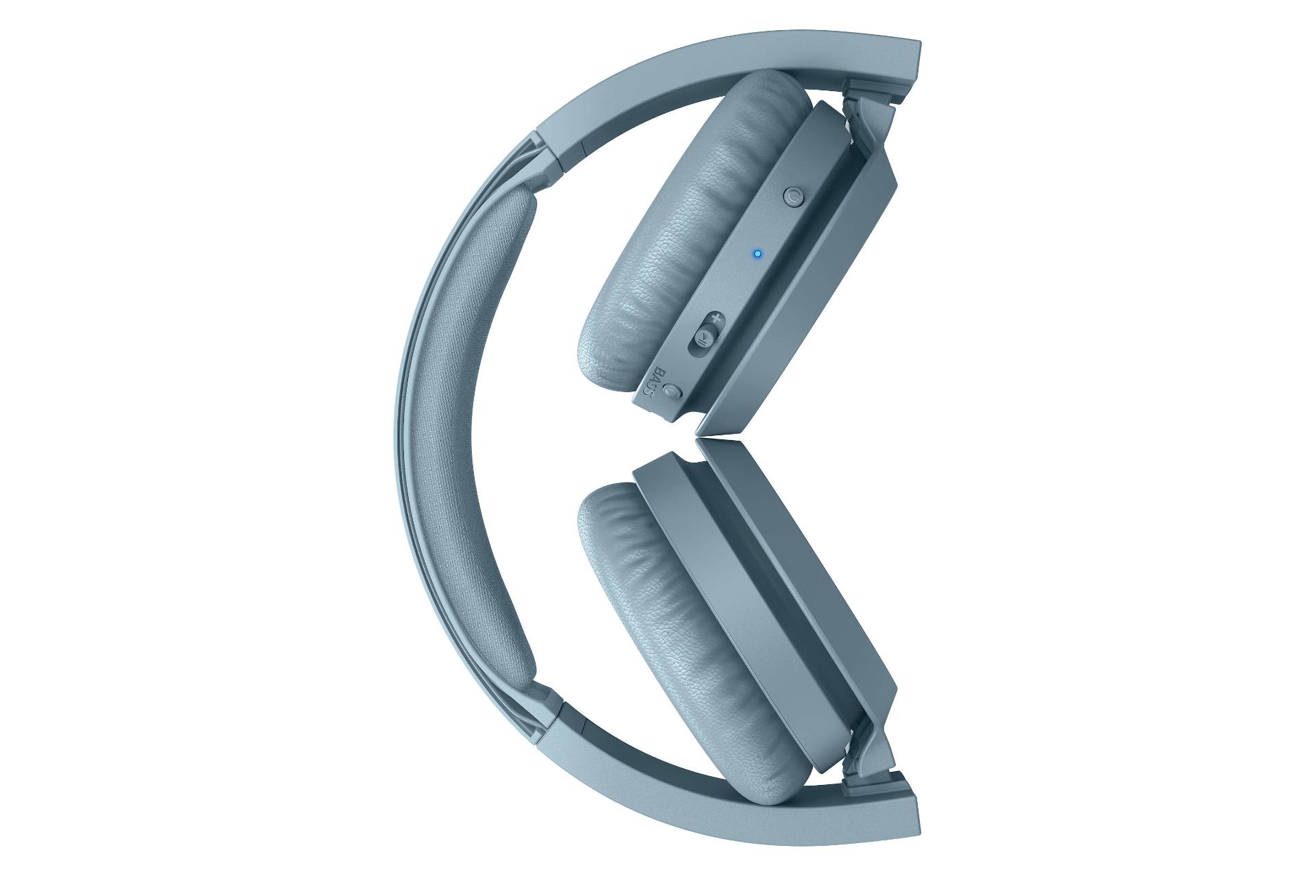 طراحی کامپکت هدفون بی سیم فیلیپس Philips TAH4205 آبی