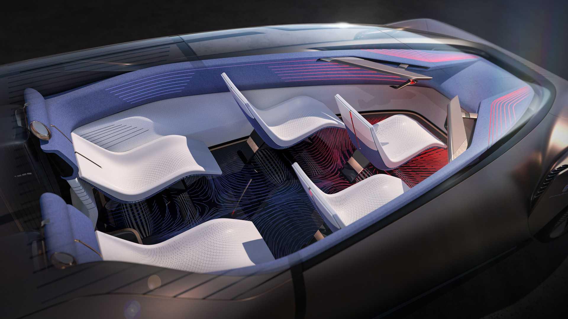 نمای بالا خودروی مفهومی پینین فارینا تئوریما / Pininfarina Teorema Concept 