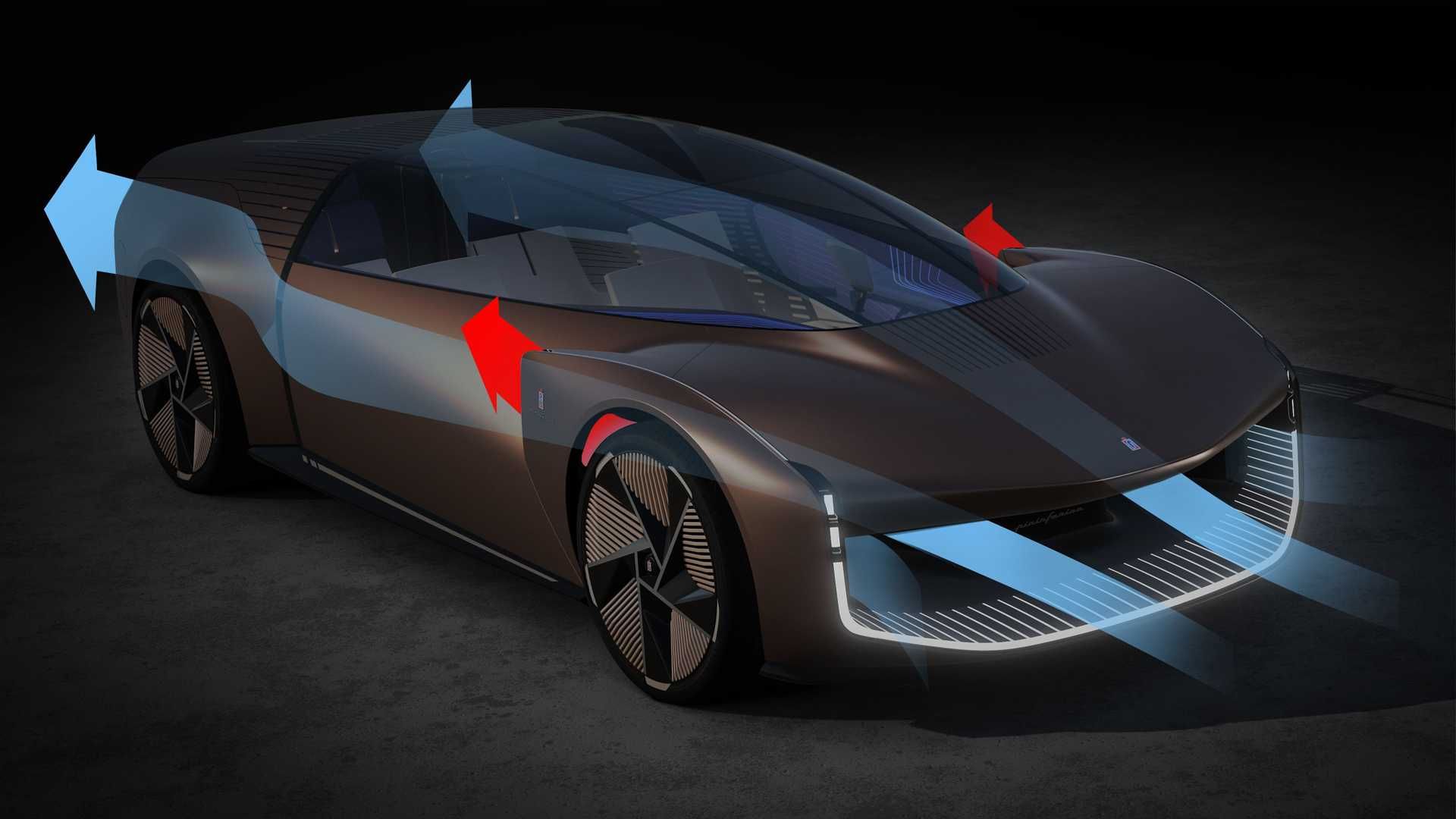 دریچه های هوای خودروی مفهومی پینین فارینا تئوریما / Pininfarina Teorema Concept 