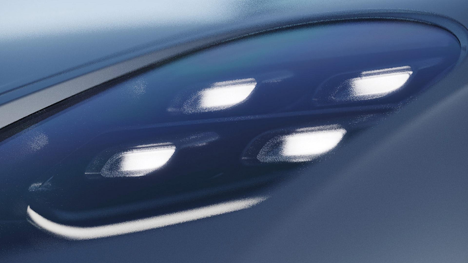 طرح چراغ جلو پورشه 928 برقی / Porsche 928 Coupe