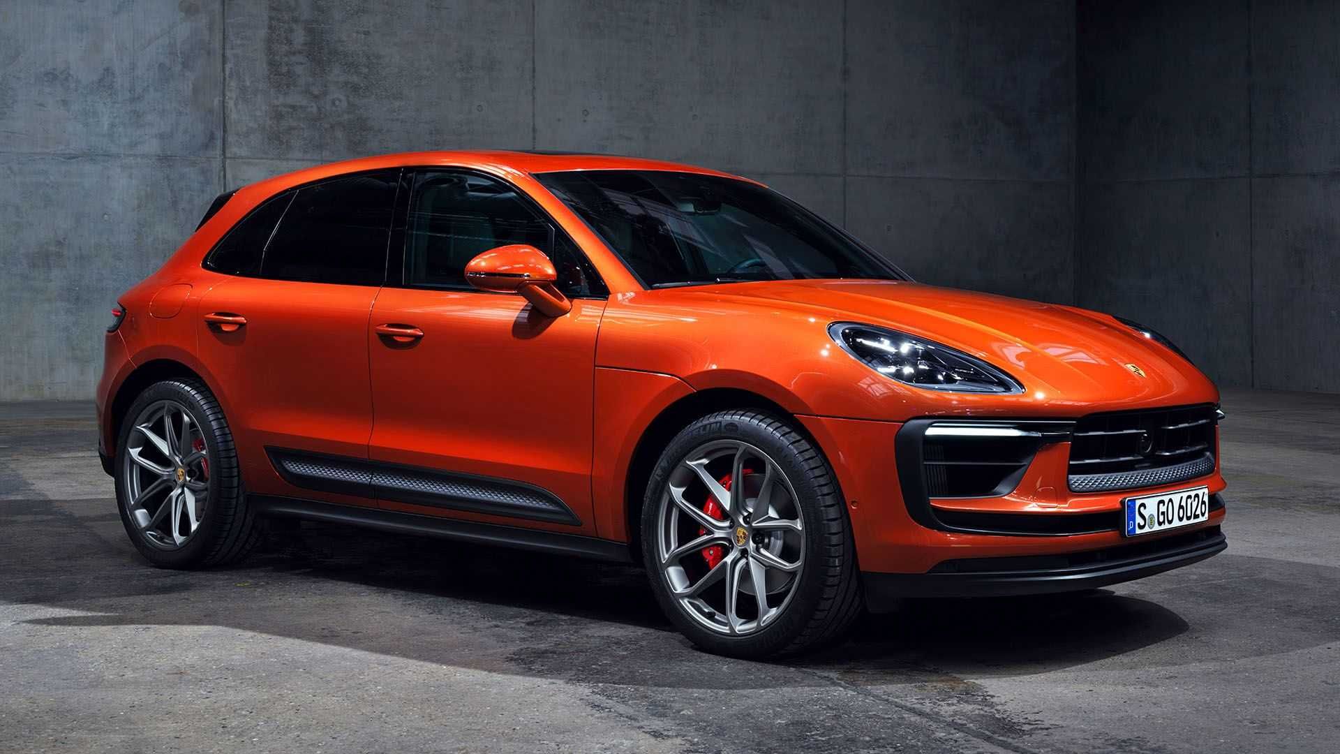 نمای جلو Porsche Macan 2022 پورشه ماکان