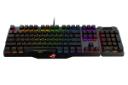 نمای پایین کیبورد ریزر راگ Claymore با نور RGB