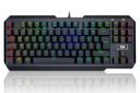نمای جلو کیبورد گیمینگ Redragon K553 USAS با نور پس زمینه RGB