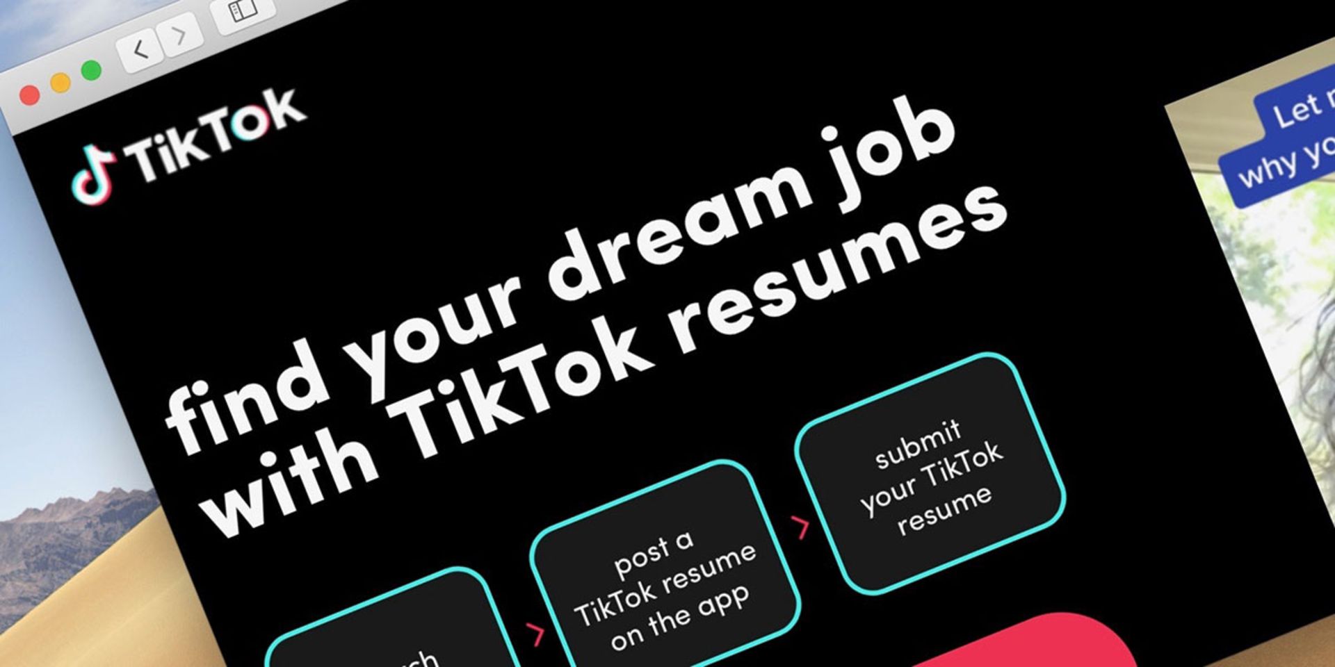 tiktok resumes