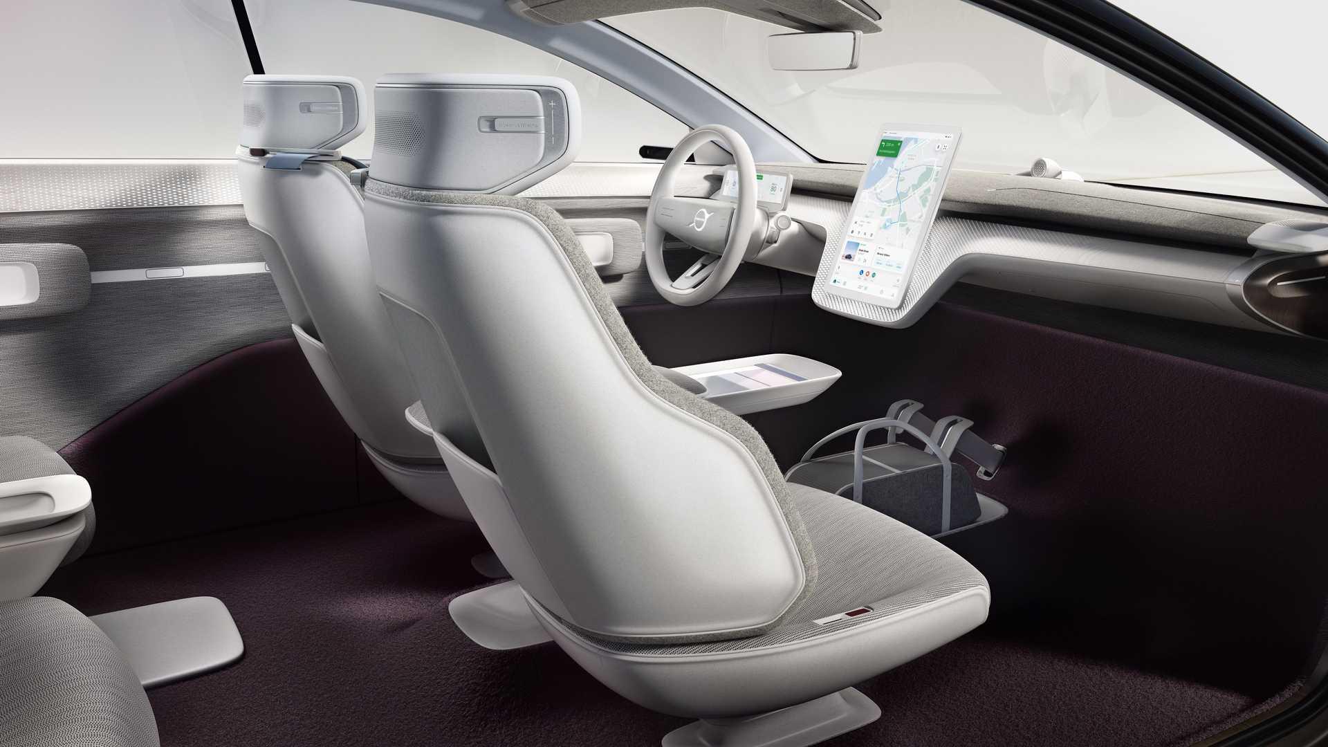 VOLVO Concept Recharge نمای کابین مدل مفهومی ولوو