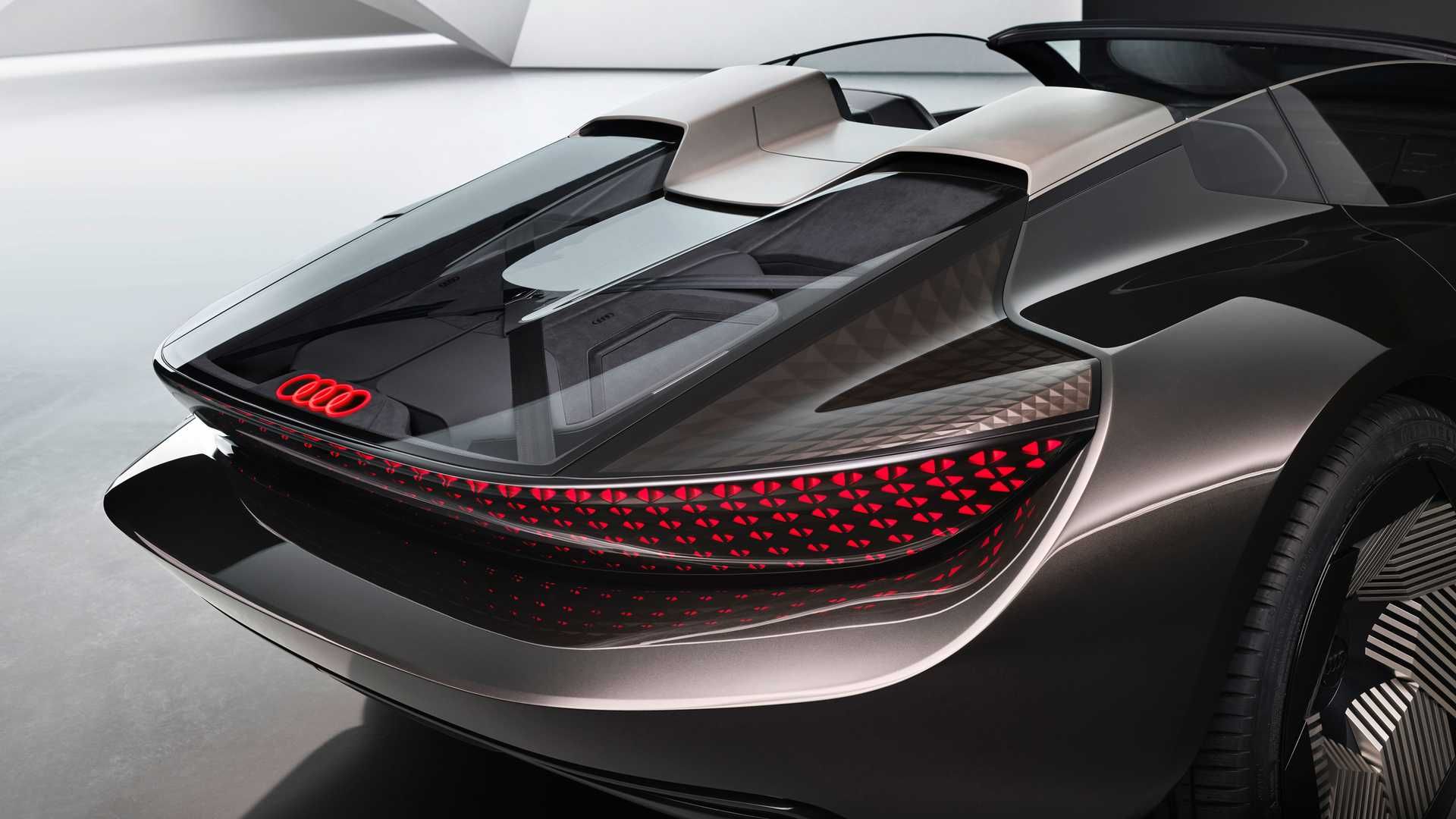 چراغ‌های عقب مدل مفهومی آئودی اسکایسفر 2021 