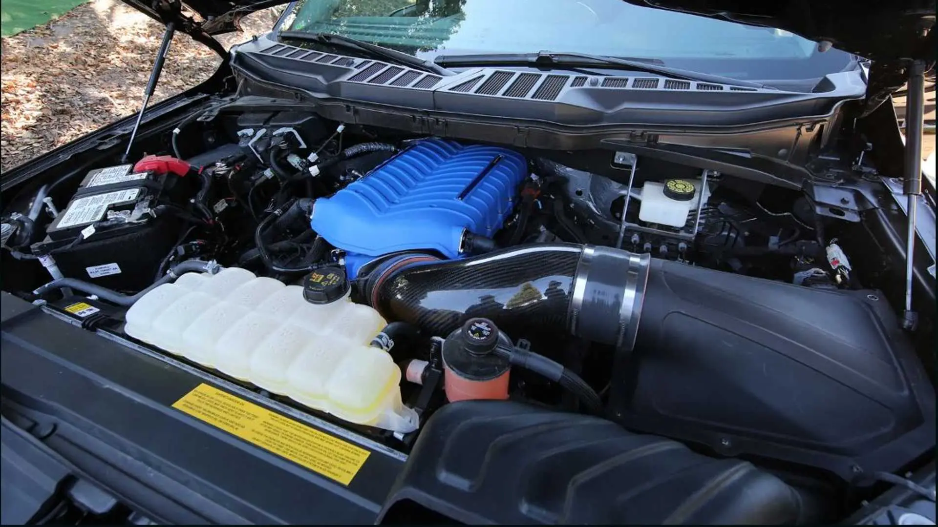 پیشرانه وانت شلبی فورد اف 150 سوپر اسنیک / 2021 Shelby F-150 Super Snake