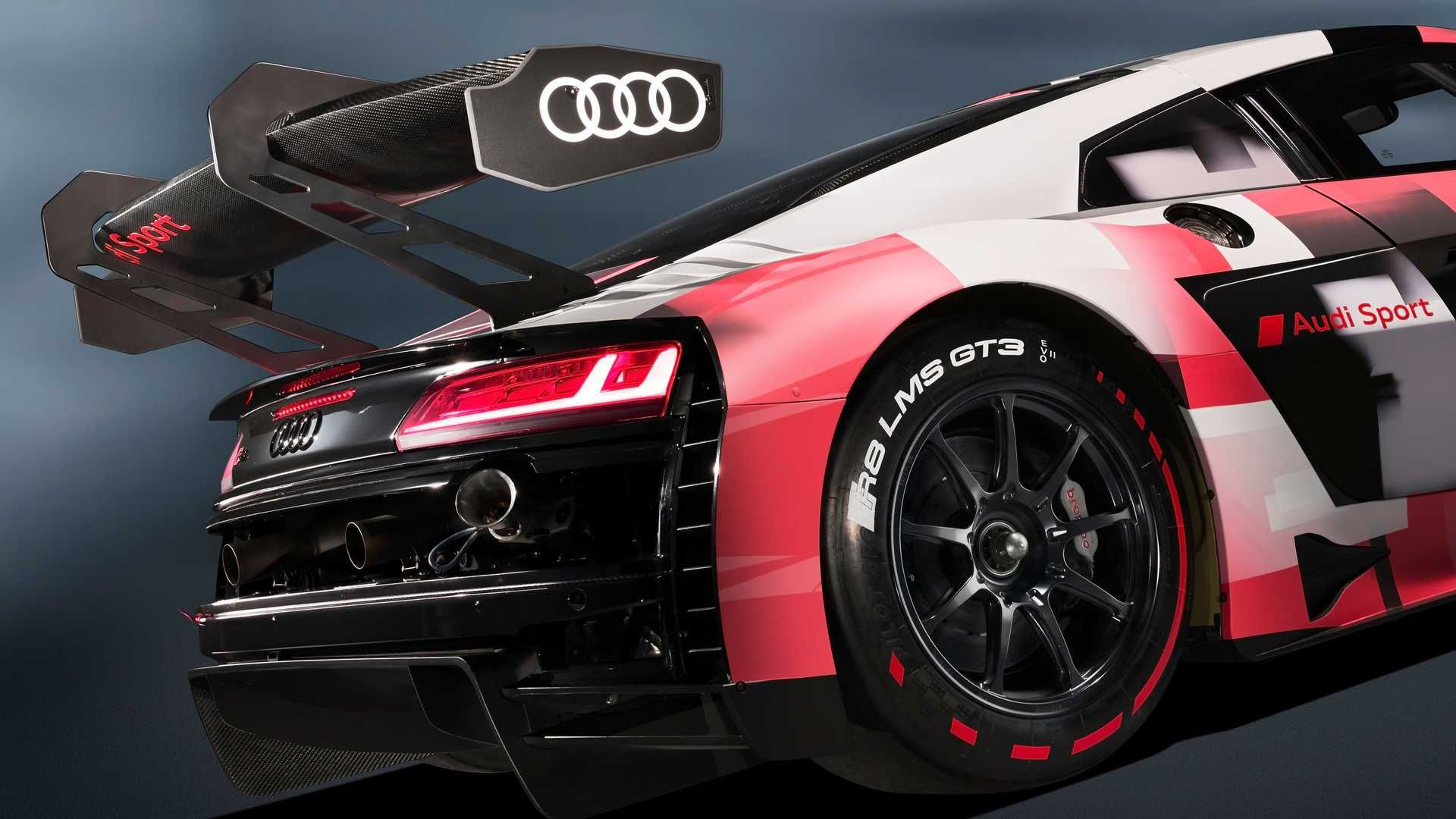 بال عقب آئودی آر 8 ال ام اس جی تی 3 ایوو 2 / 2022 Audi R8 LMS GT3 Evo II