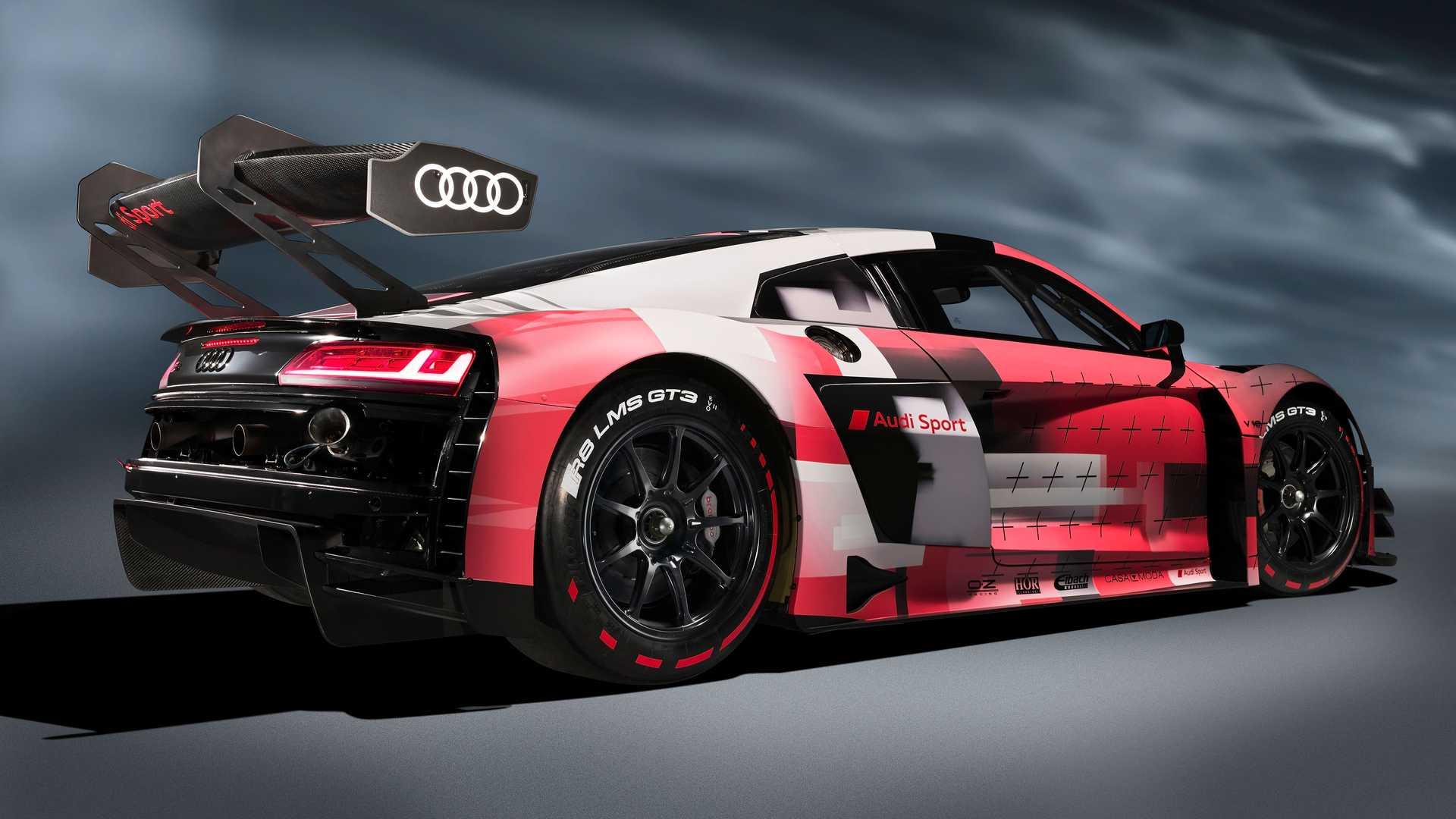 بال عقب آئودی آر 8 ال ام اس جی تی 3 ایوو 2 / 2022 Audi R8 LMS GT3 Evo II