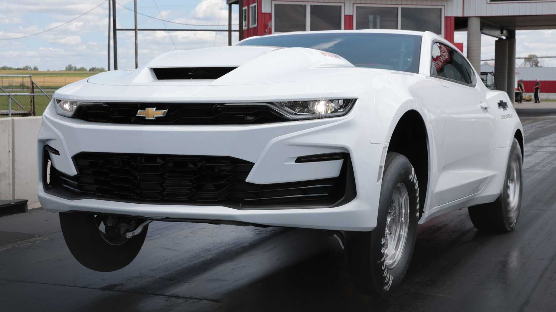 نمای جلو شورولت کوپو کامارو / 2022 Chevrolet COPO Camaro