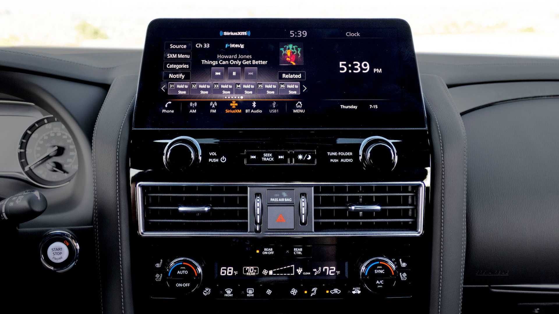 نمایشگر - مدل ۲۰۲۲ اینفینیتی QX80