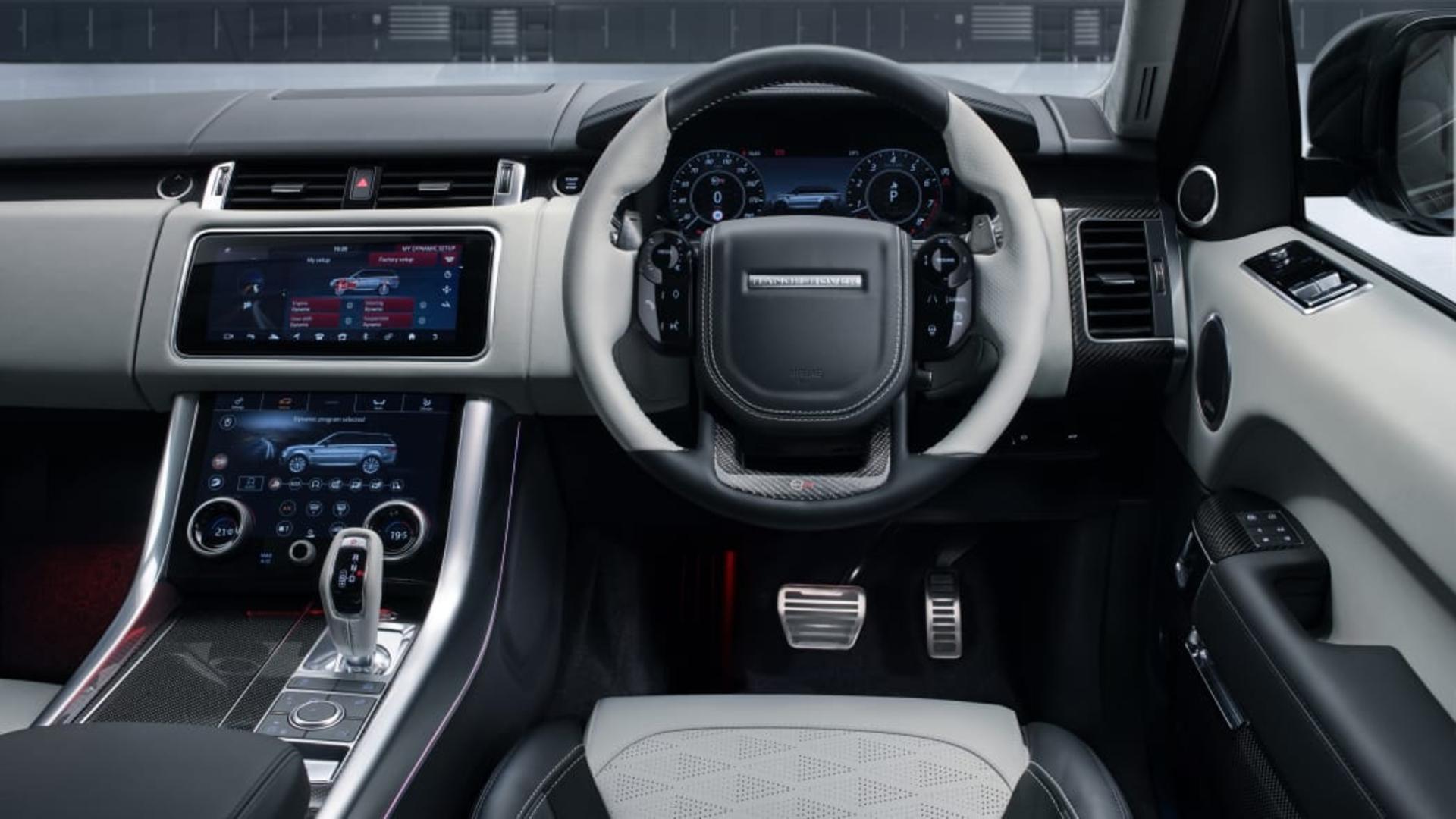 Range Rover Sport SVR Ultimate Edition 2022 / داشبورد و فرمان رنجرور اسپرت اس‌وی‌آر آلتیمیت ادیشن 