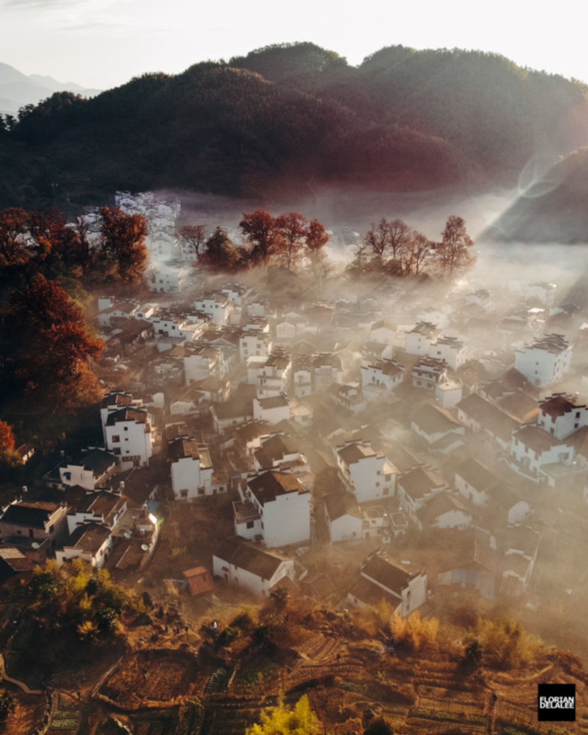 تصاویر هوایی از مناظر چین / فلوریان دلالی