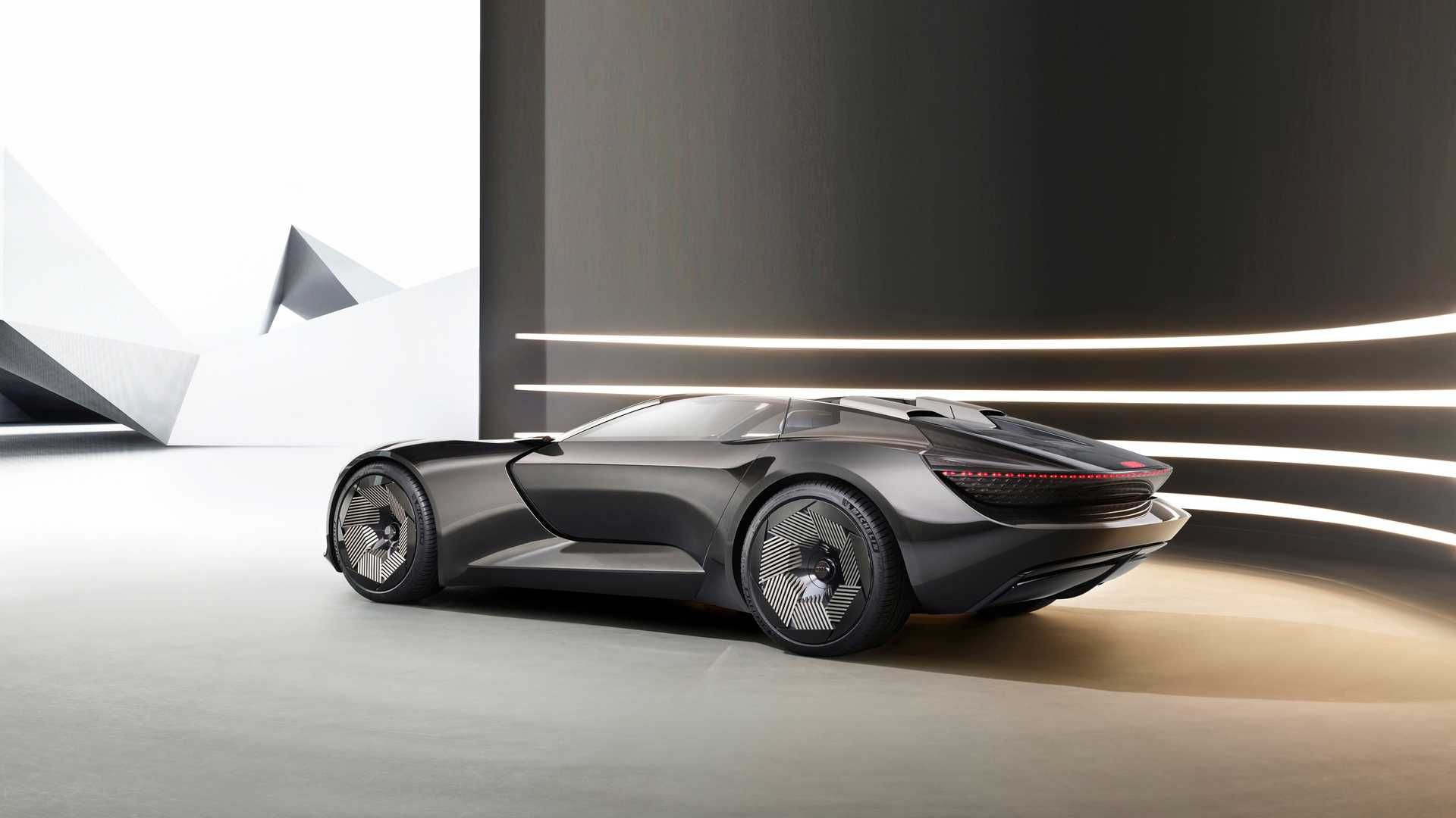 مدل مفهومی آئودی اسکایسفر 2021 از نمای کناری