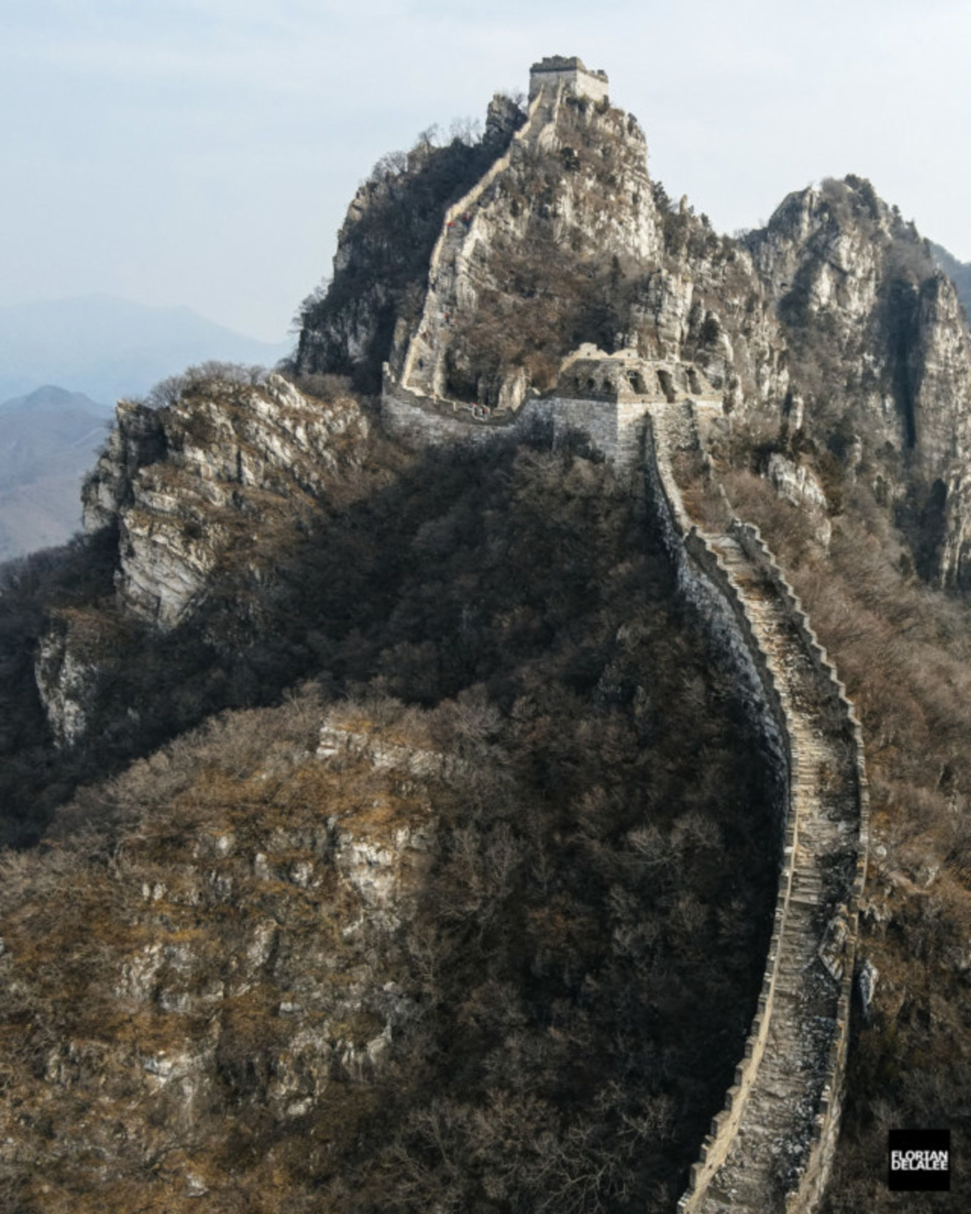 تصاویر هوایی از مناظر چین / فلوریان دلالی