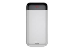 پاور بانک باسئوس Baseus Mini Cu Digital Display 20000mAh با ظرفیت 20000 میلی‌آمپر ساعت سفید