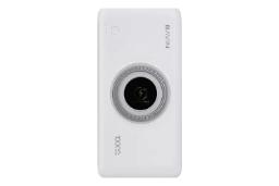 پاور بانک باوین Bavin PC-095 10000mAh با ظرفیت 10000 میلی‌آمپر ساعت و امکان شارژ وایرلس سفید