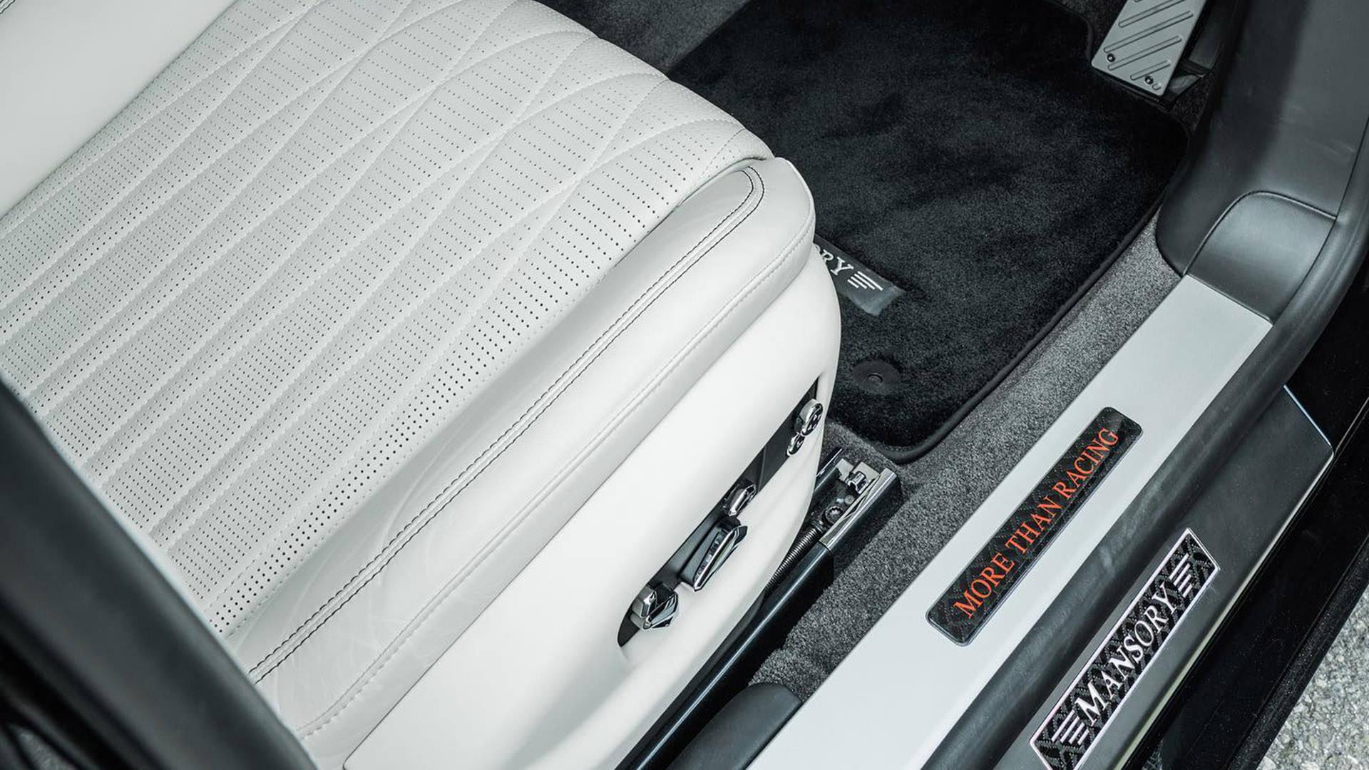تزئین چرمی صندلی بنتلی فلایینگ اسپر تیونینگ منصوری / Mansory Bentley Flying Spur