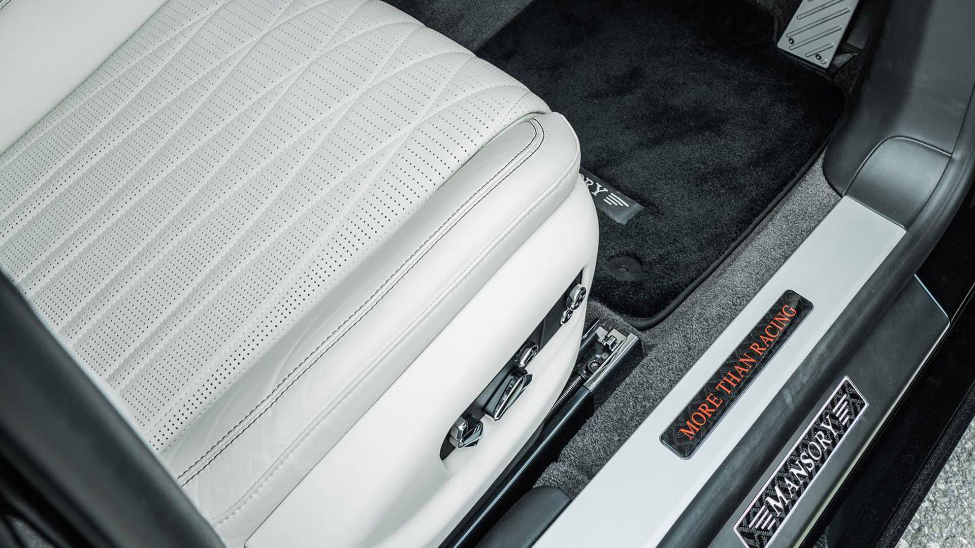 تزئین چرمی صندلی بنتلی فلایینگ اسپر تیونینگ منصوری / Mansory Bentley Flying Spur