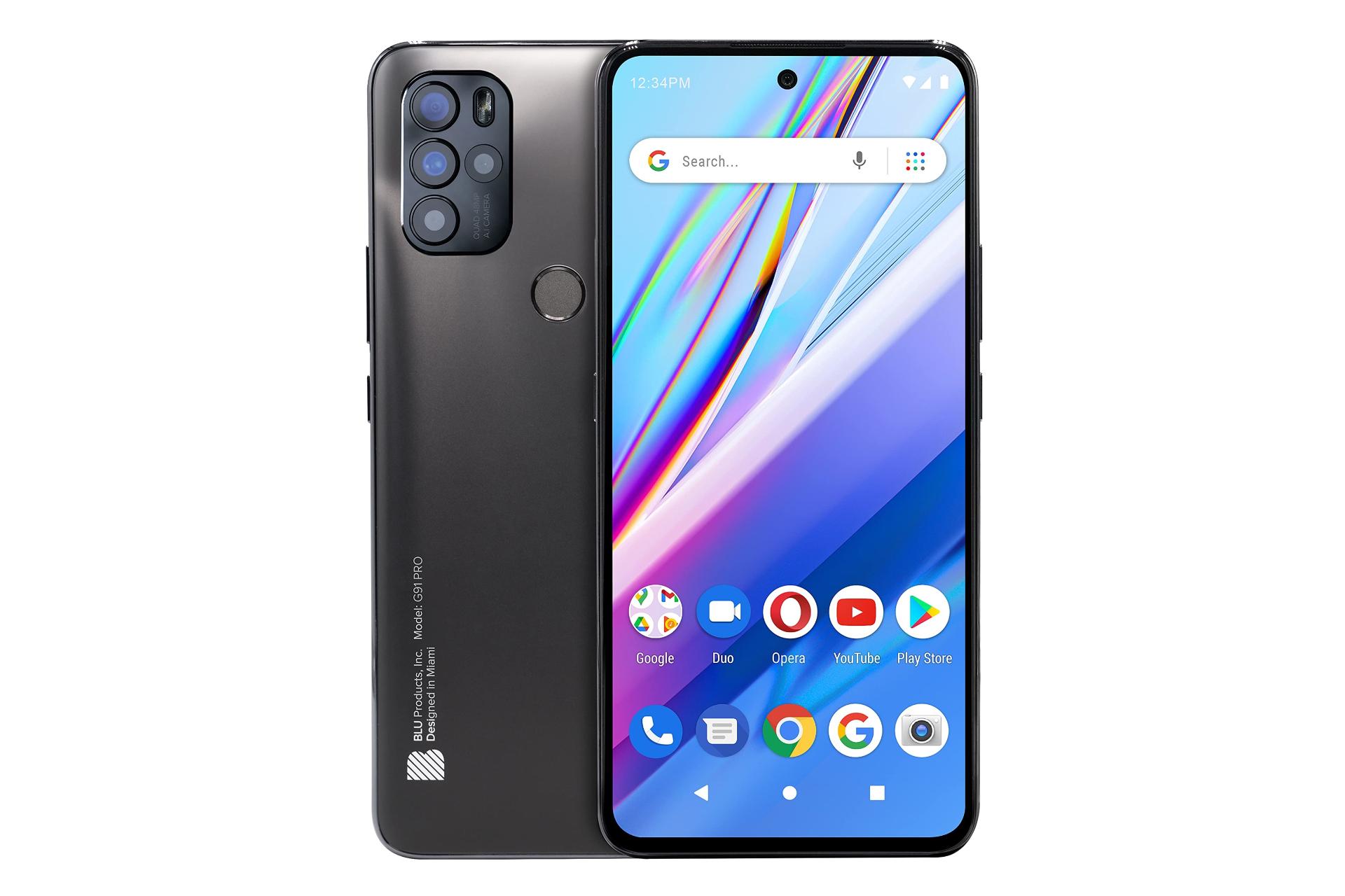 BLU G91 Pro / گوشی موبایل بلو G91 پرو مشکی
