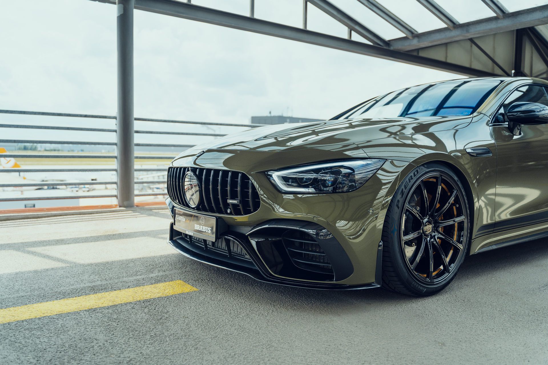 برابوس مرسدس AMG GT 63 S / نمای جلو و سپر