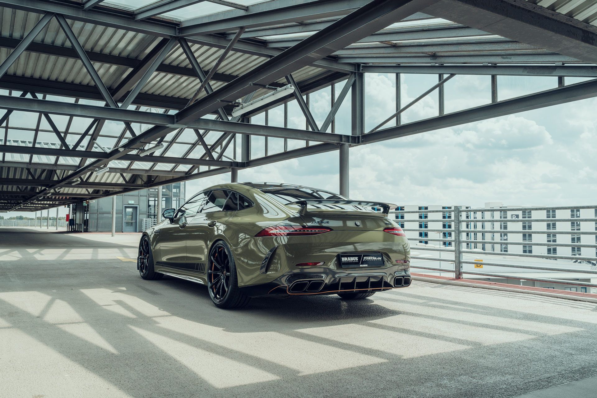 برابوس مرسدس AMG GT 63 S / نمای عقب