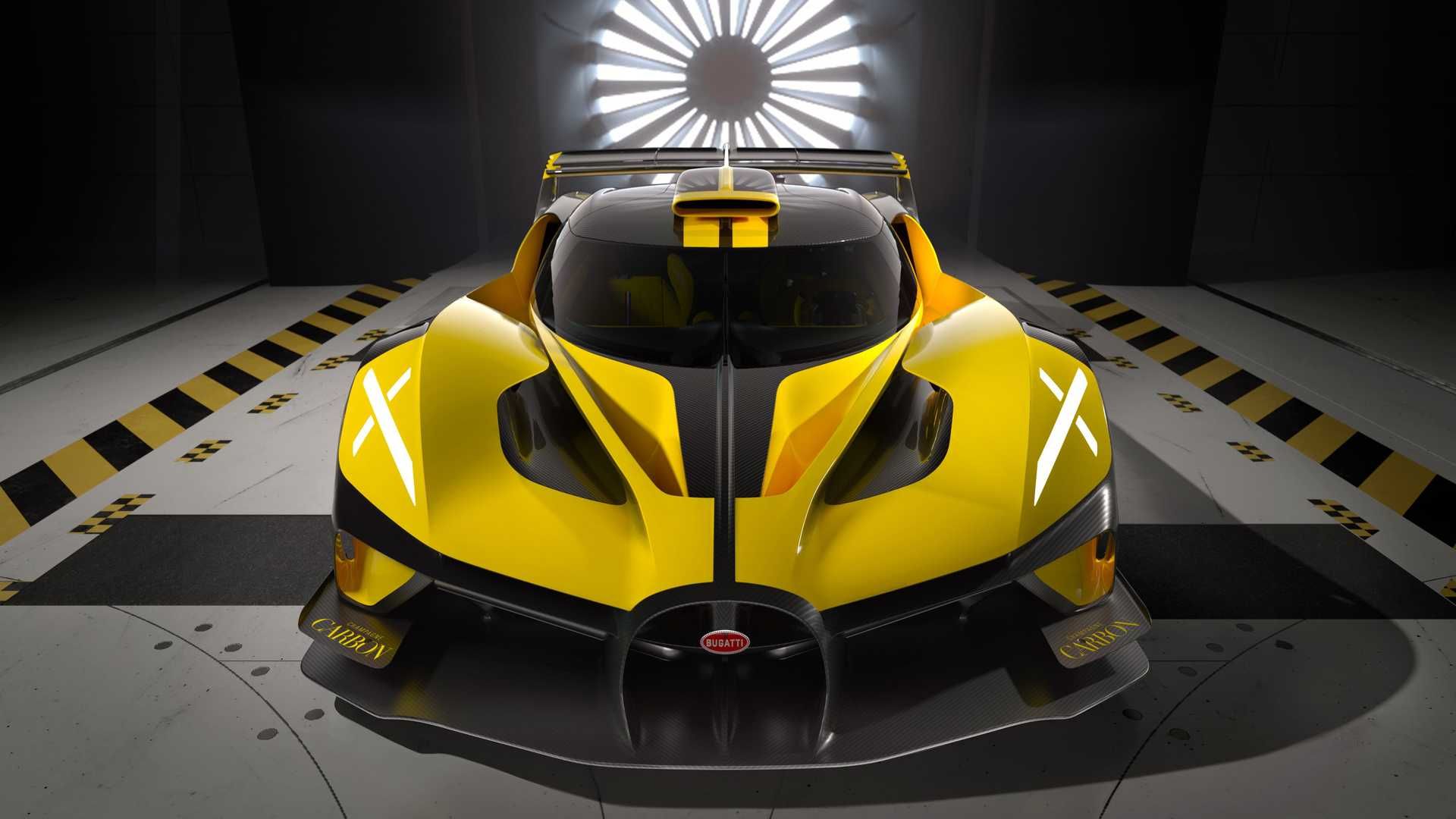 Bugatti Bolide بوگاتی بولید نمای جلو