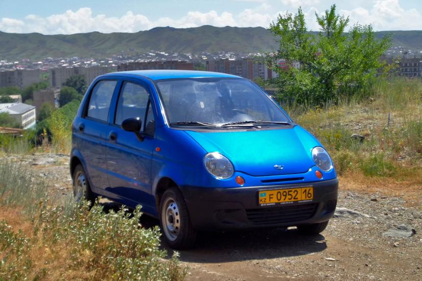 دوو ماتیز آبی / Daewoo Matiz blue
